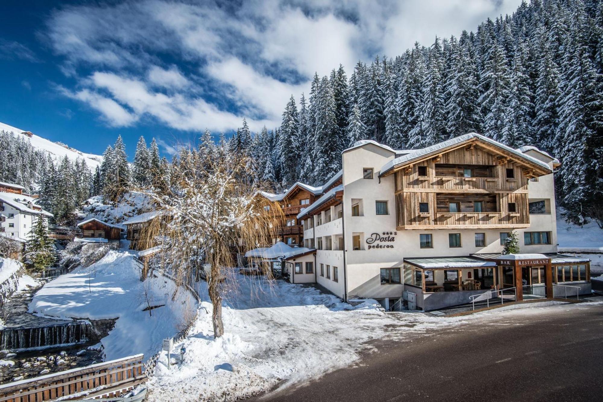 Albergo Posta Pederoa La Valle Bagian luar foto